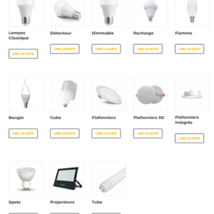 Lampes LED